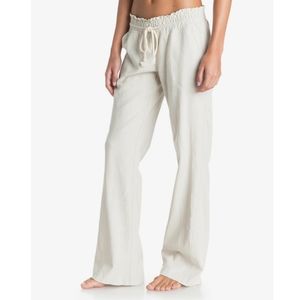 Roxy Linen Oceanside Pants